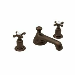 Deals 🔔 Perrin & Rowe Edwardian Two Handle Bathroom Sink Faucet in English Bronze ✨