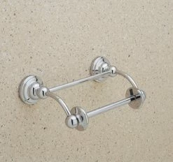 Discount ✔️ Perrin & Rowe Wall Mount Toilet Tissue Holder in Satin Nickel 😍