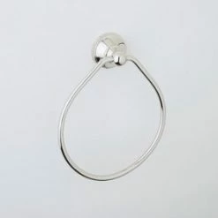 Cheap 🎉 Perrin & Rowe Georgian Era Oval Closed Towel Ring in Polished Nickel 👏