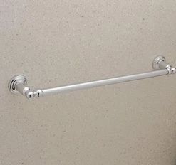 Budget 🎁 Perrin & Rowe Edwardian™ 24 in. Towel Bar in Polished Nickel 🎁