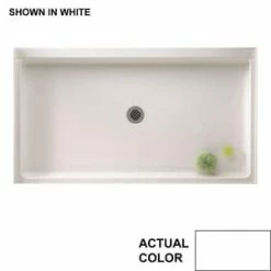 Best Sale 🥰 Swan Corporation Veritek® 32 in. Rectangle Shower Base in White 💯