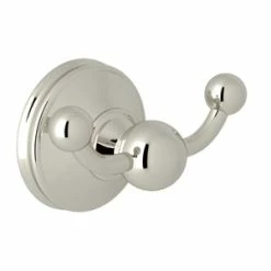 Hot Sale 🤩 Perrin & Rowe Georgian Era™ 2 Robe Hook in Polished Nickel ⭐