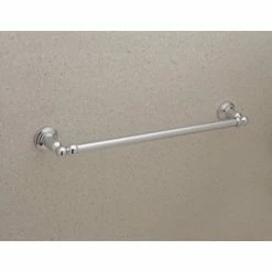 Buy 👏 Perrin & Rowe 19-1/2 x 2-1/2 in. Towel Bar in Satin Nickel ⭐