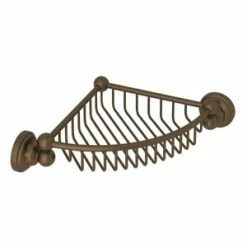 Wholesale 🛒 Perrin & Rowe Corner Basket in English Bronze ✨