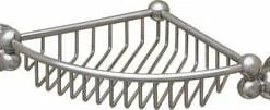 Cheapest ✔️ Perrin & Rowe Corner Shower Basket Polished Nickel 💯