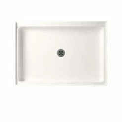 Outlet 🎁 Swan Corporation Veritek® 32 x 48 in. Shower Base in White 🔔