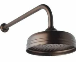 Wholesale 🎉 Perrin & Rowe Single Function Rain Showerhead in English Bronze ✔️