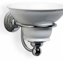 Budget 🤩 Perrin & Rowe 5-11/16 in. Soap Tray Station in Satin Nickel 👏