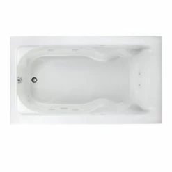 New 🧨 American Whirlpool Tahitian 6 72 x 42 in. Soaker Drop-In Bathtub in White 🛒