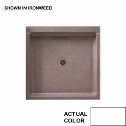 Coupon ❤️ Swan Corporation 32 in. Square Shower Base in White 😀