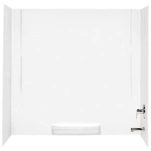 Wholesale ๐ Swan Corporation 50 x 58 in. Tub & Shower Wall in White ๐