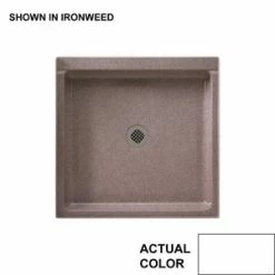 Discount 👍 Swan Corporation 36 in. Square Shower Base in White 😍